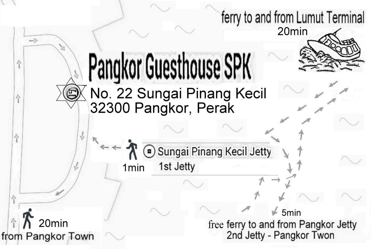 Pangkor Guesthouse Spk Kampong Sungai Udang Exterior photo